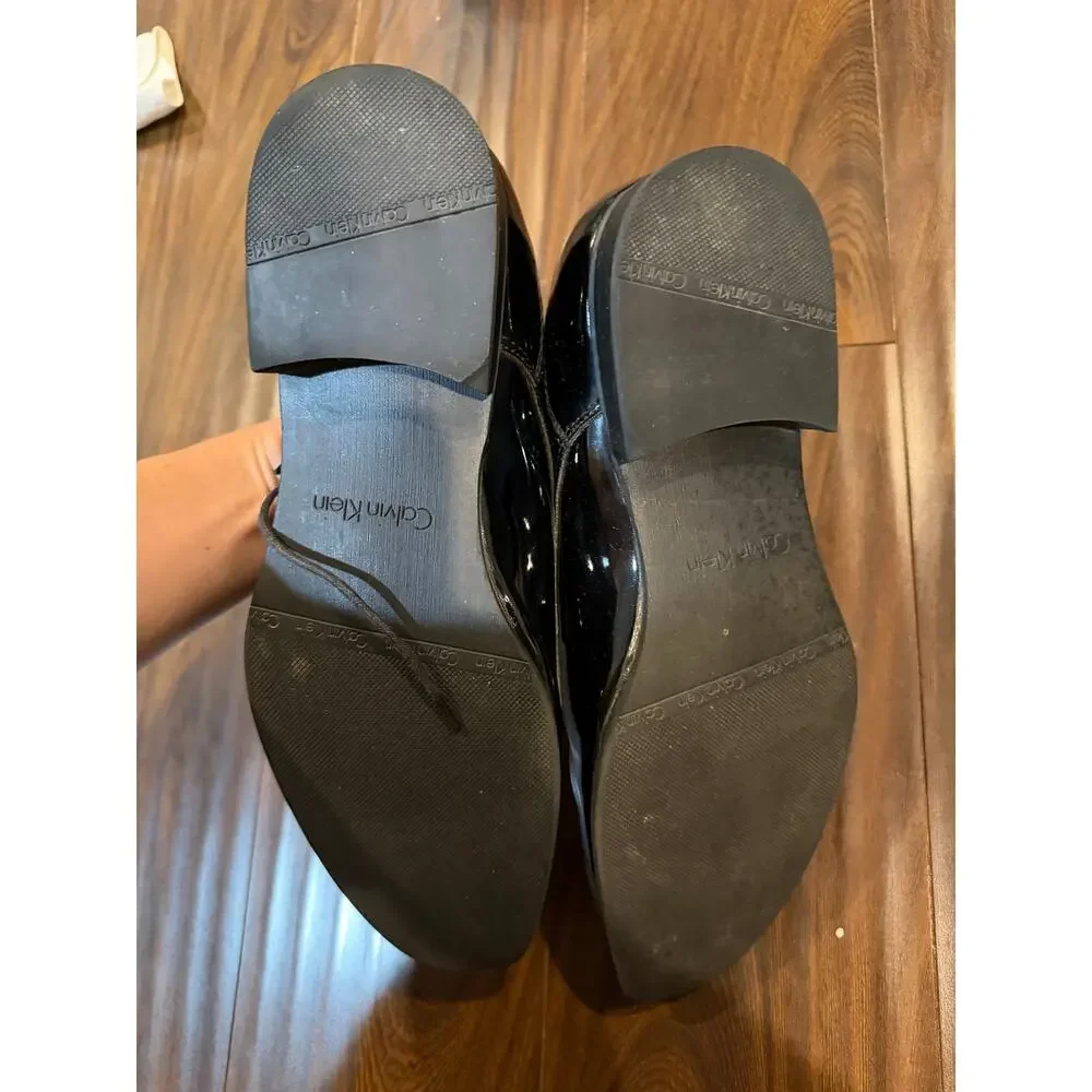 Calvin Klein Tuxedo Shoes Patent Leather - Size 11